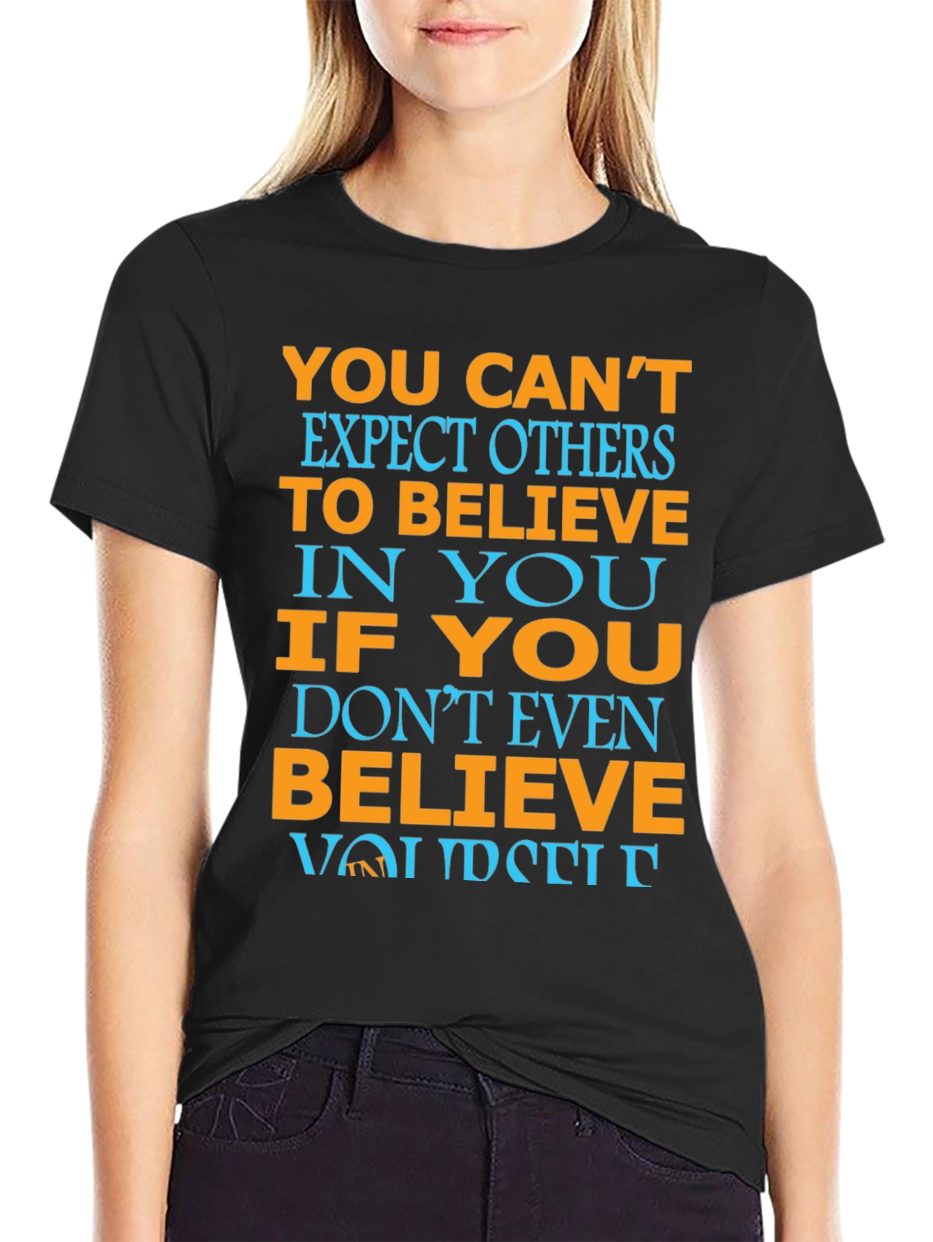Believe in Yourself Motivational T-Shirt