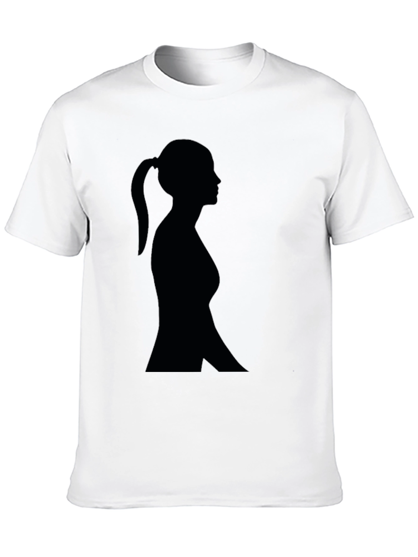 Silhouette Graphic Tee - Classic Black T-Shirt