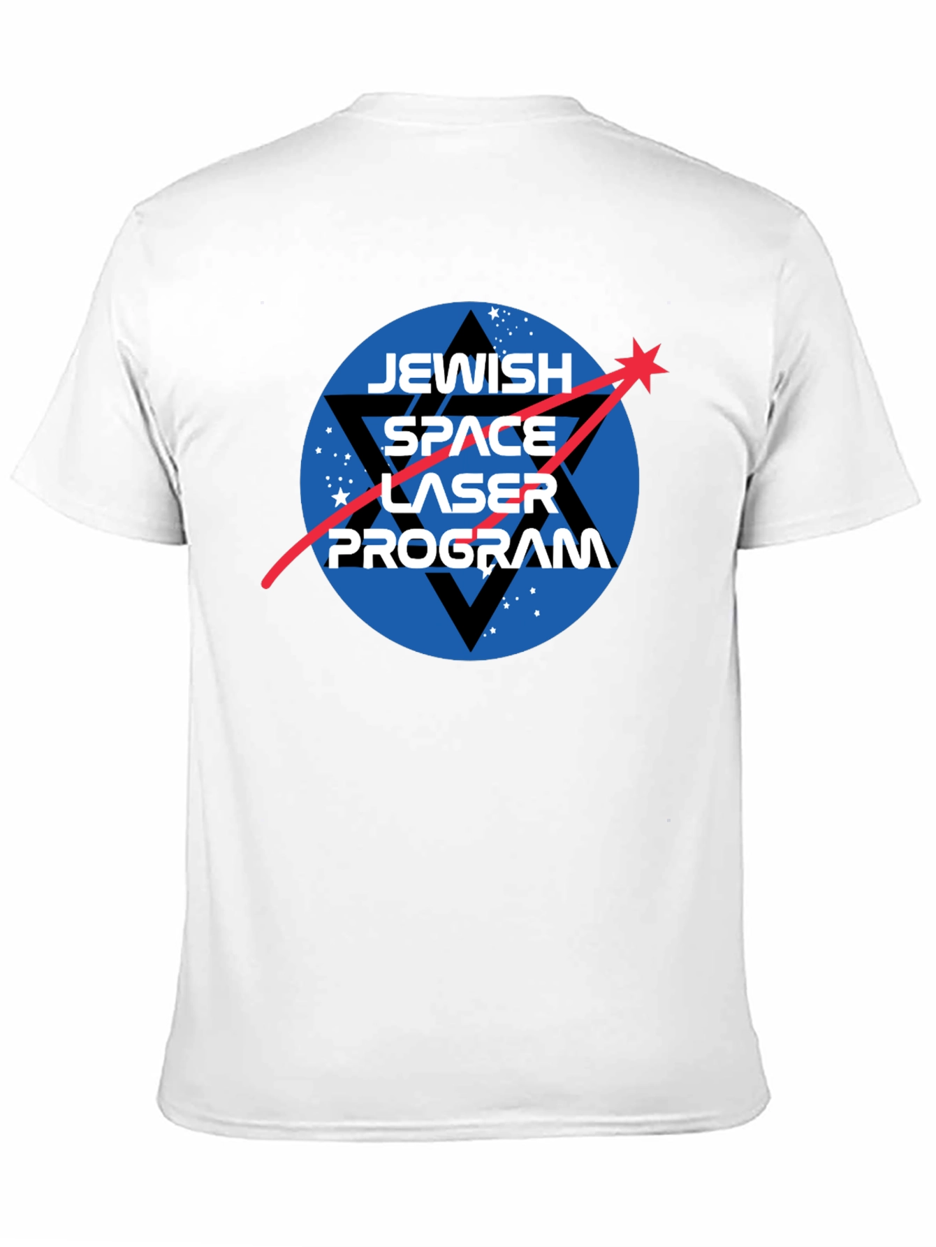 Jewish Space Laser Program Black T-Shirt