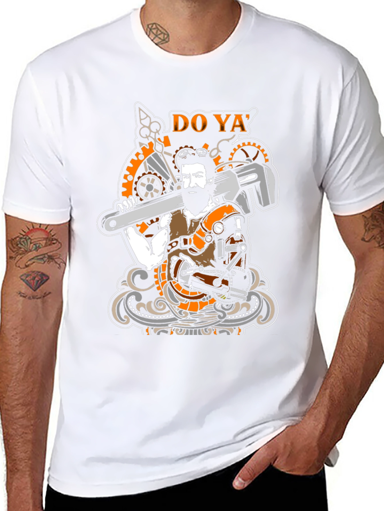 Steampunk Mechanic Graphic Tee