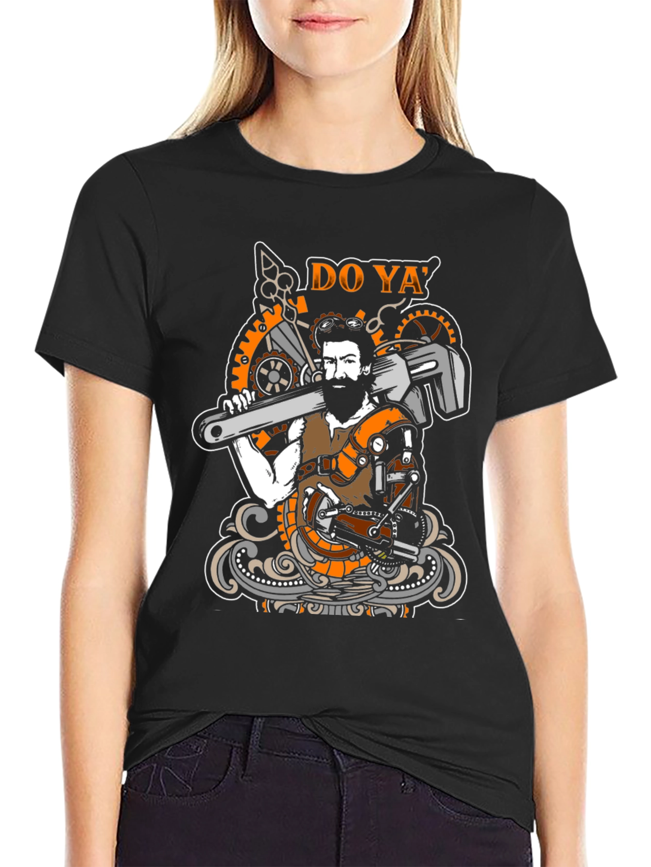 Steampunk Mechanic Graphic Tee