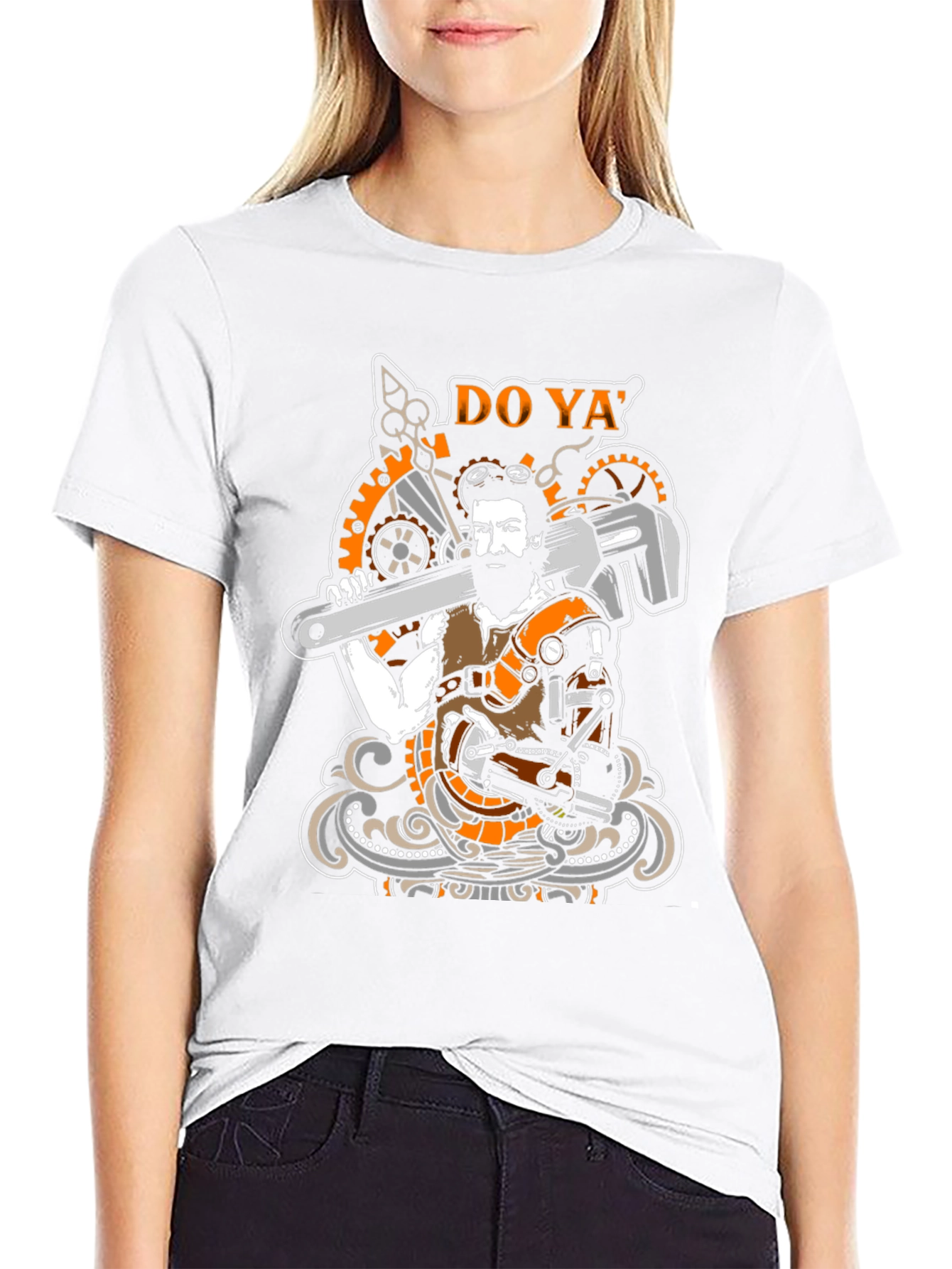 Steampunk Mechanic Graphic Tee