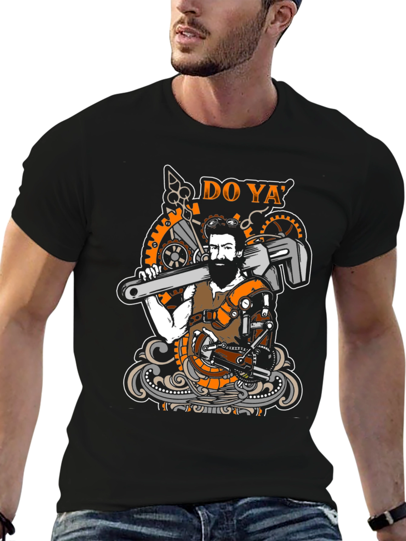Steampunk Mechanic Graphic Tee
