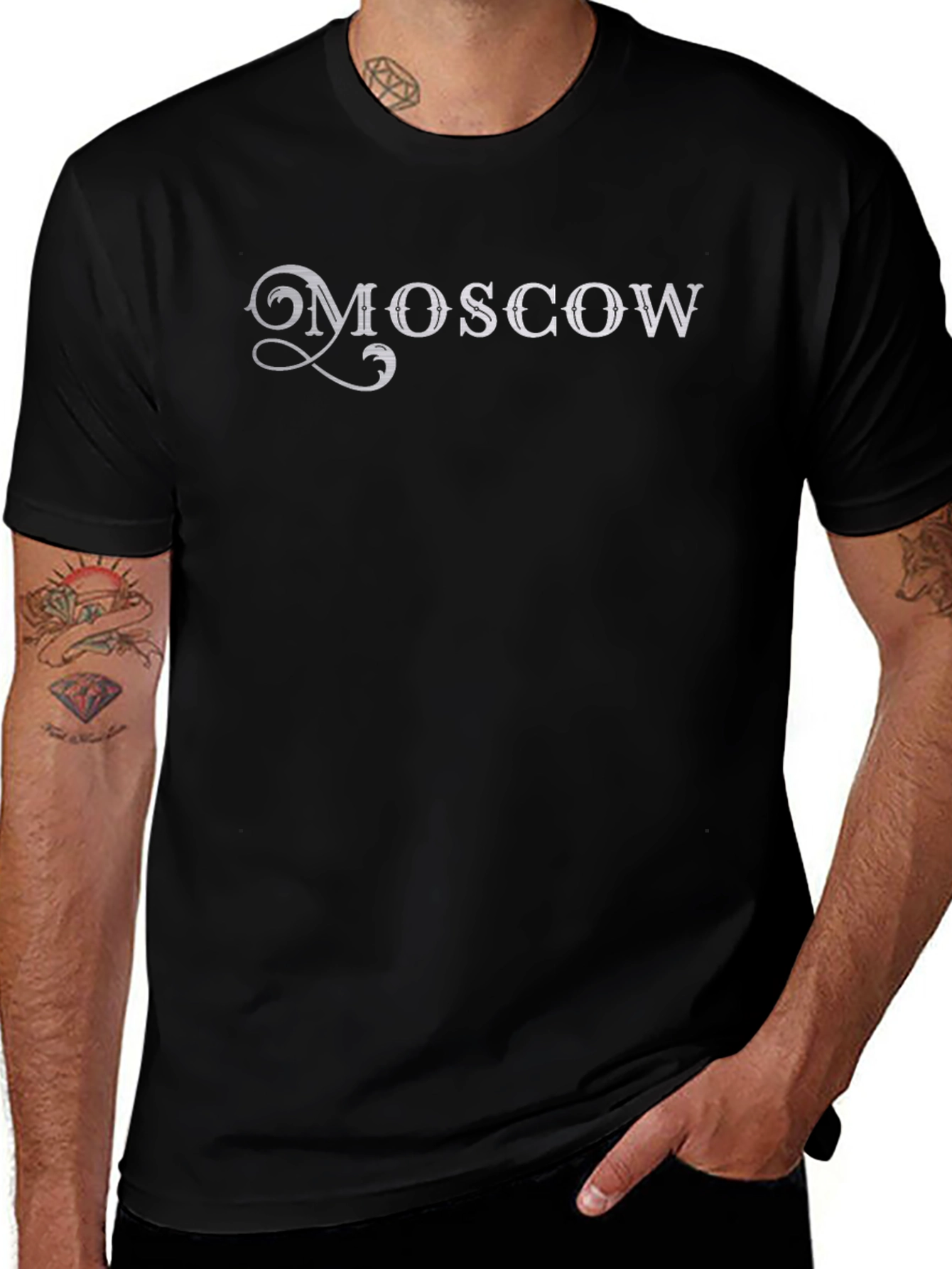 Moscow Graphic Tee - Stylish Unisex T-Shirt