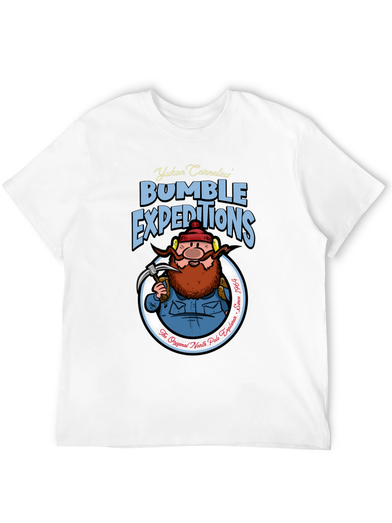 Yukon Cornelius Bumble Expeditions Black T-Shirt