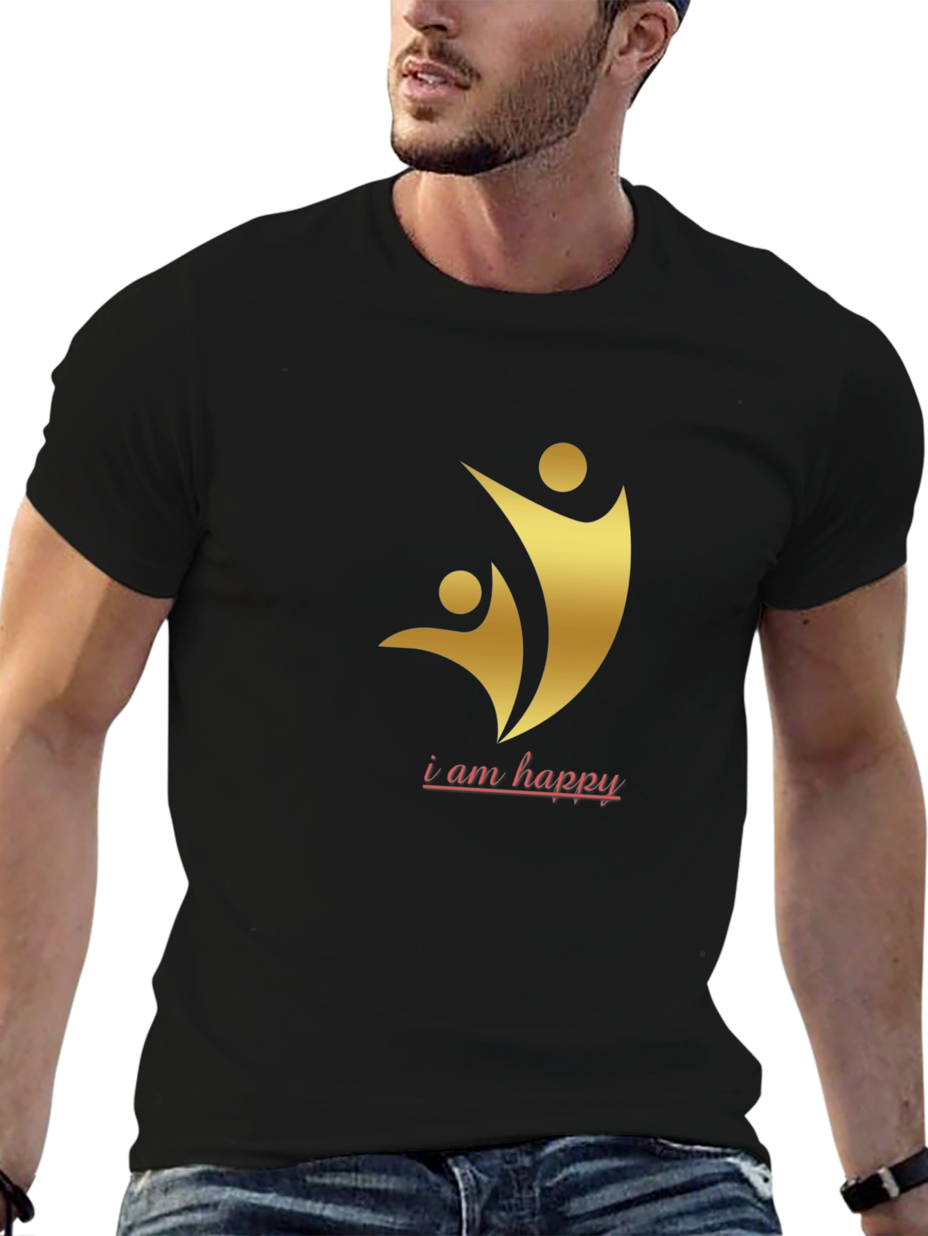 I am Happy Graphic T-Shirt