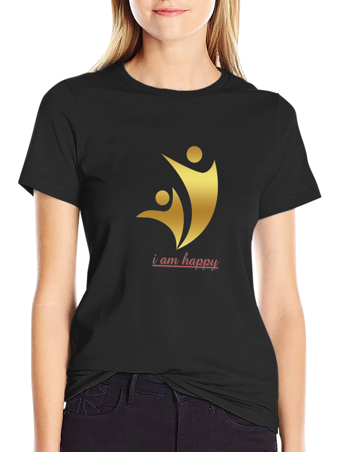 I am Happy Graphic T-Shirt