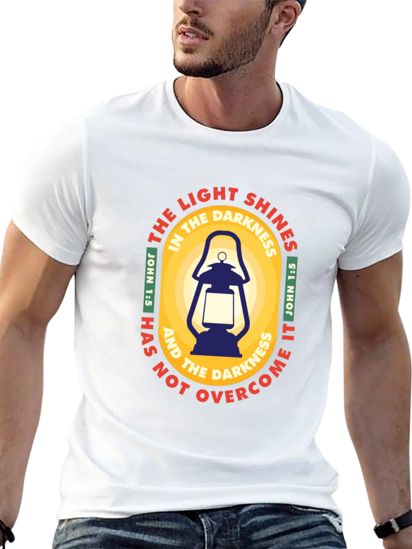 The Light Shines in the Darkness T-shirt
