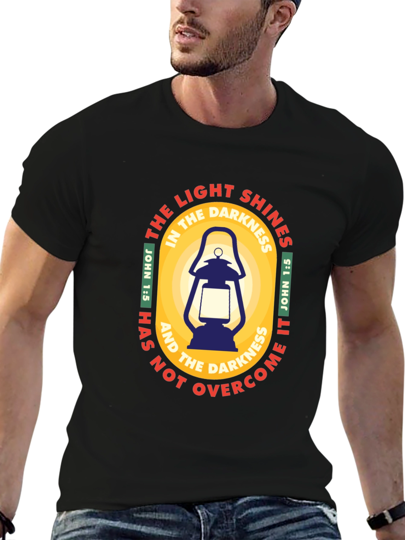 The Light Shines in the Darkness T-shirt
