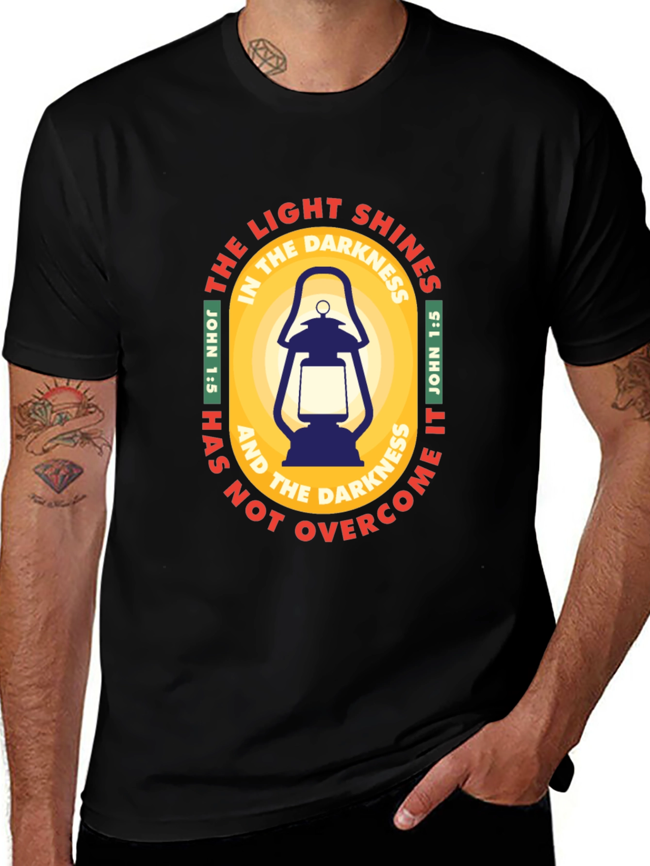 The Light Shines in the Darkness T-shirt