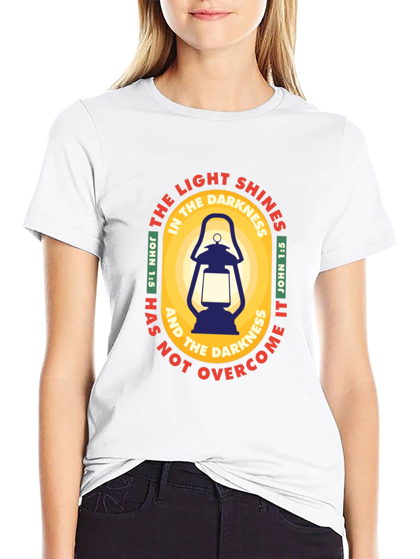 The Light Shines in the Darkness T-shirt