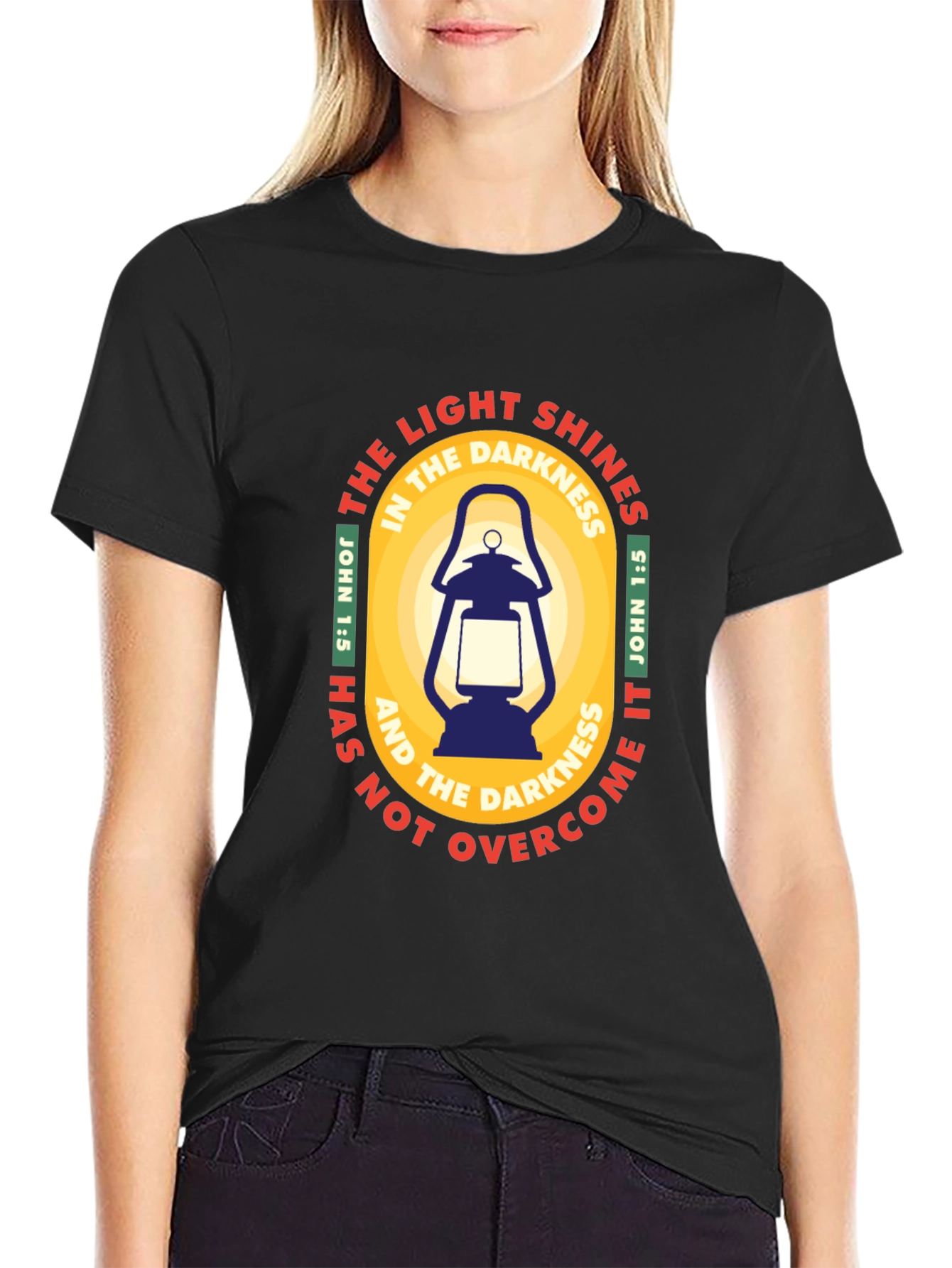 The Light Shines in the Darkness T-shirt
