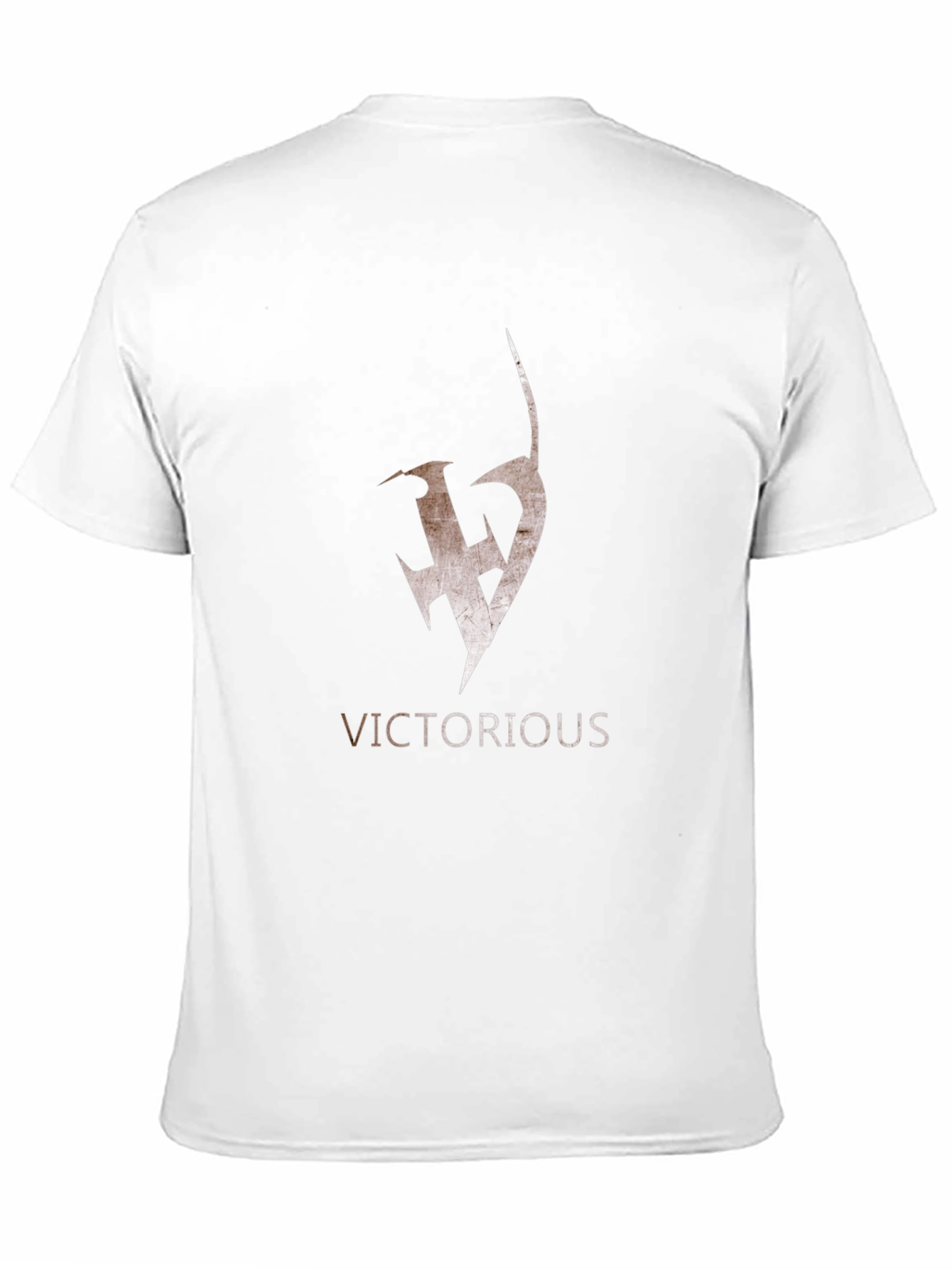 Victorious Graphic Tee - Black Cotton Blend Shirt
