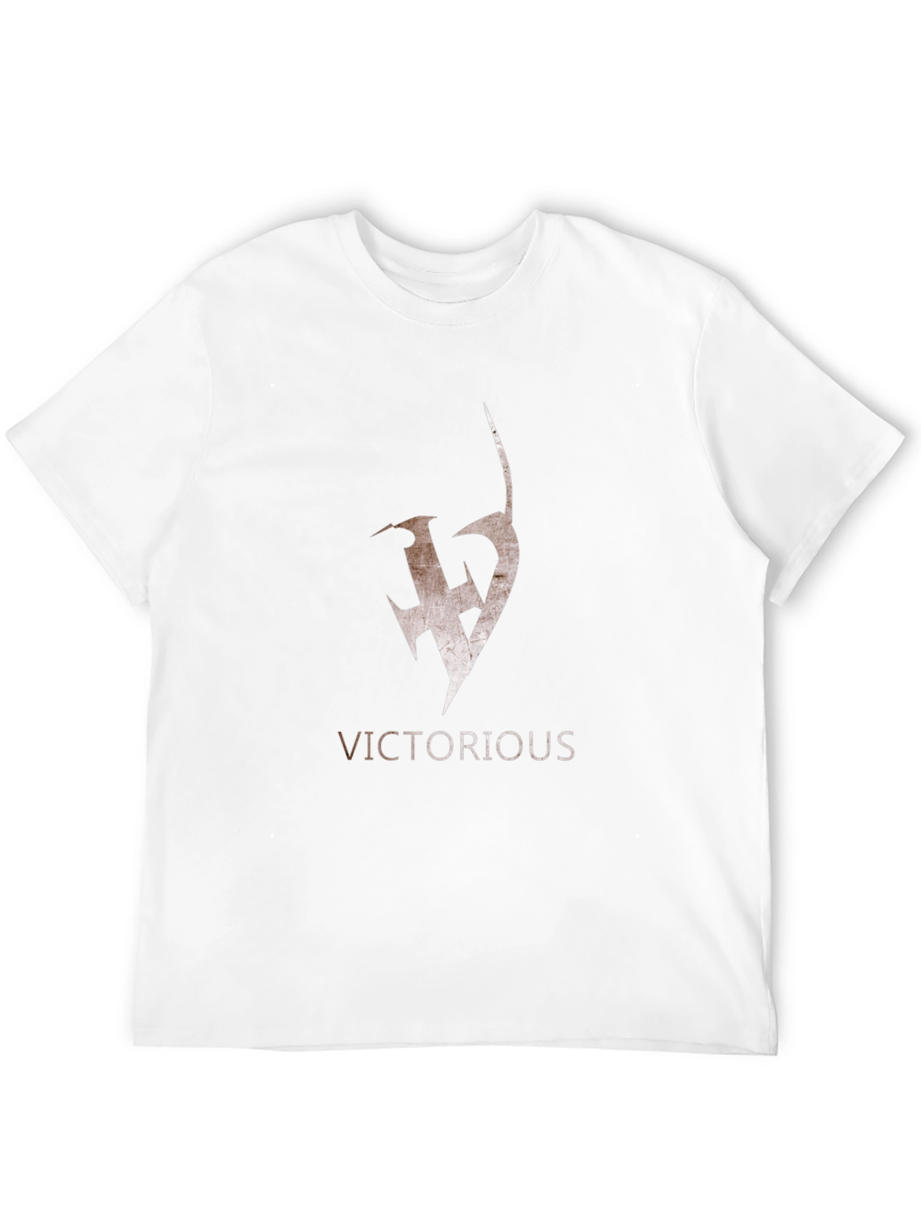 Victorious Graphic Tee - Black Cotton Blend Shirt