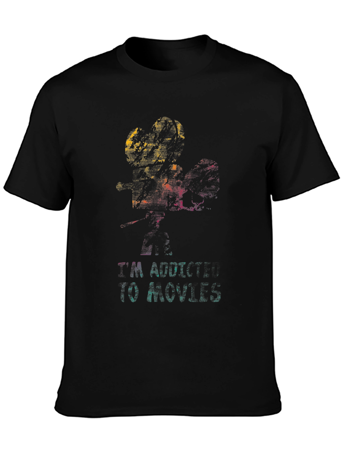 Movie Lovers Black T-Shirt