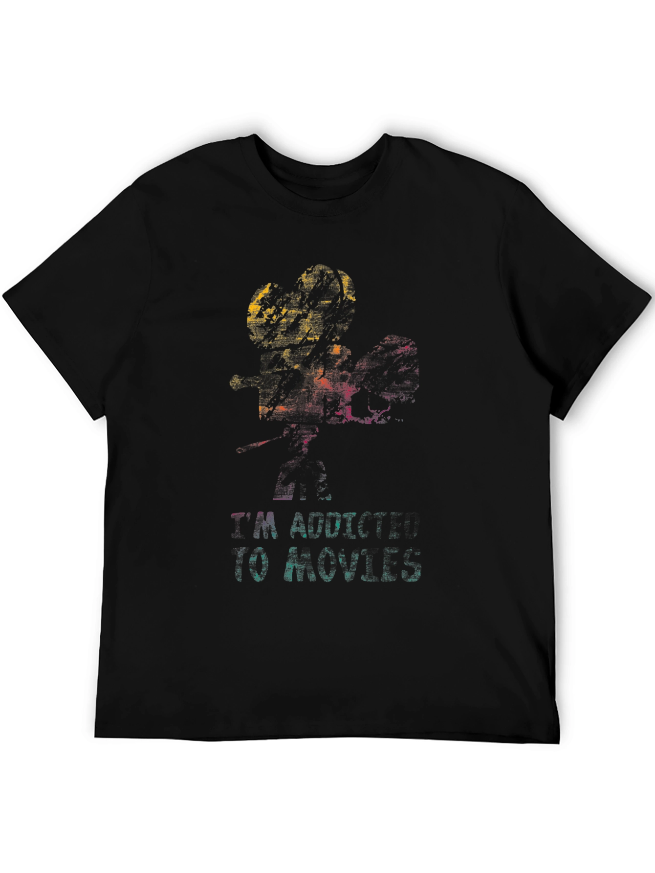 Movie Lovers Black T-Shirt