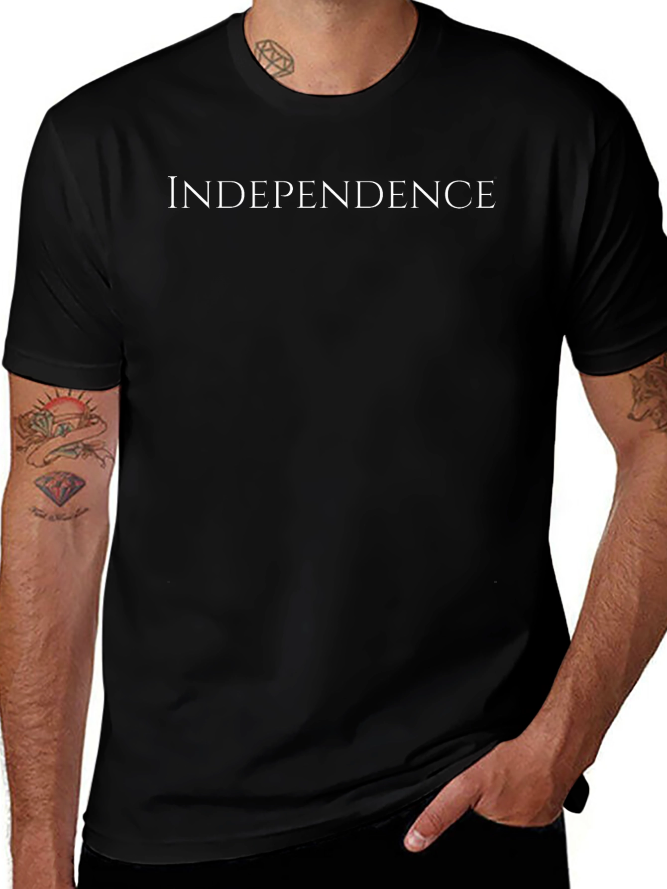 Independence Graphic Tee - Classic Black