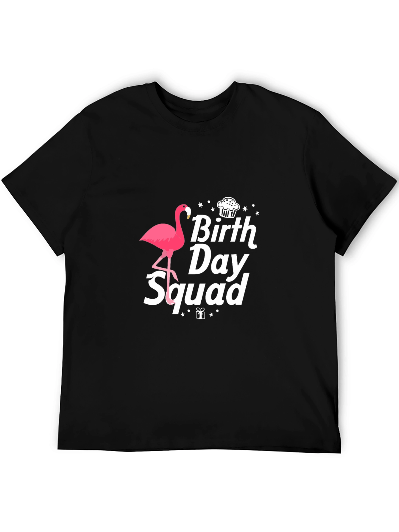 Birthday Squad Flamingo T-Shirt