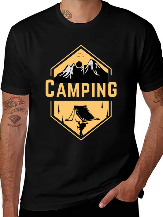 Camping Graphic T-Shirt - Adventure Ready Tee