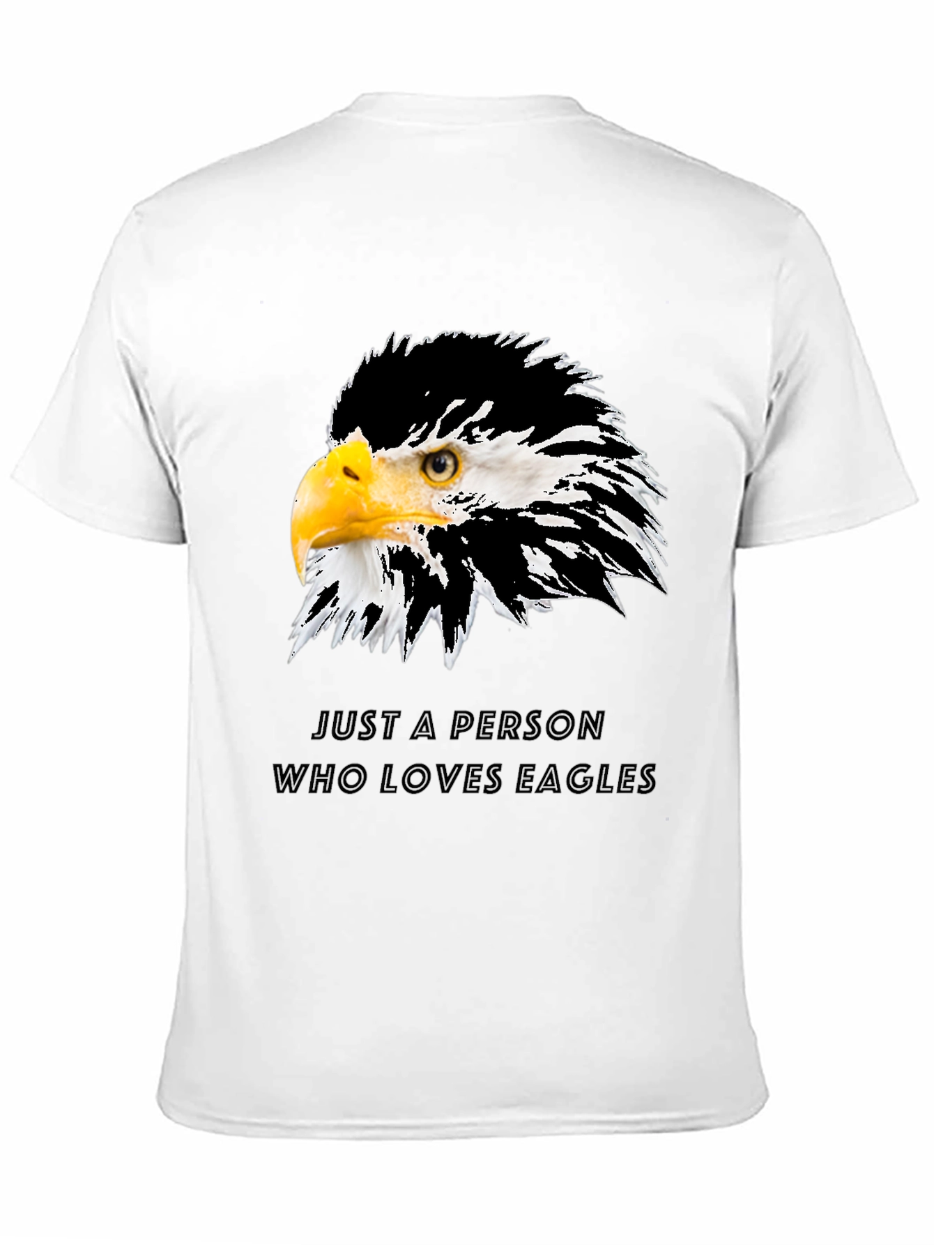Eagle Lover Black T-Shirt