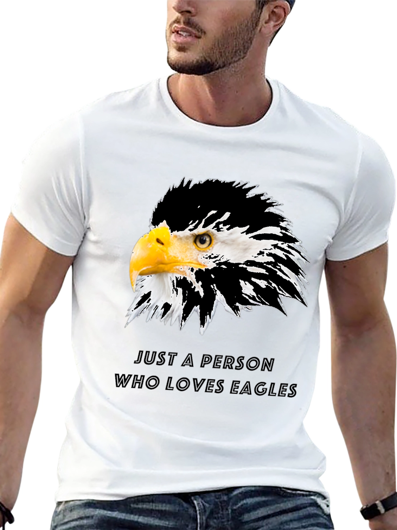 Eagle Lover Black T-Shirt