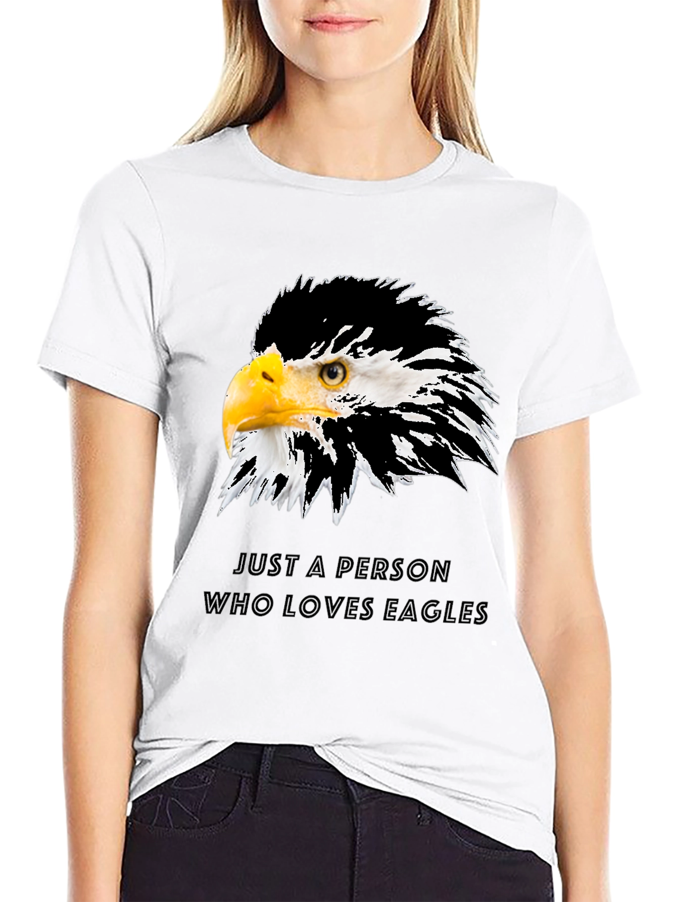 Eagle Lover Black T-Shirt