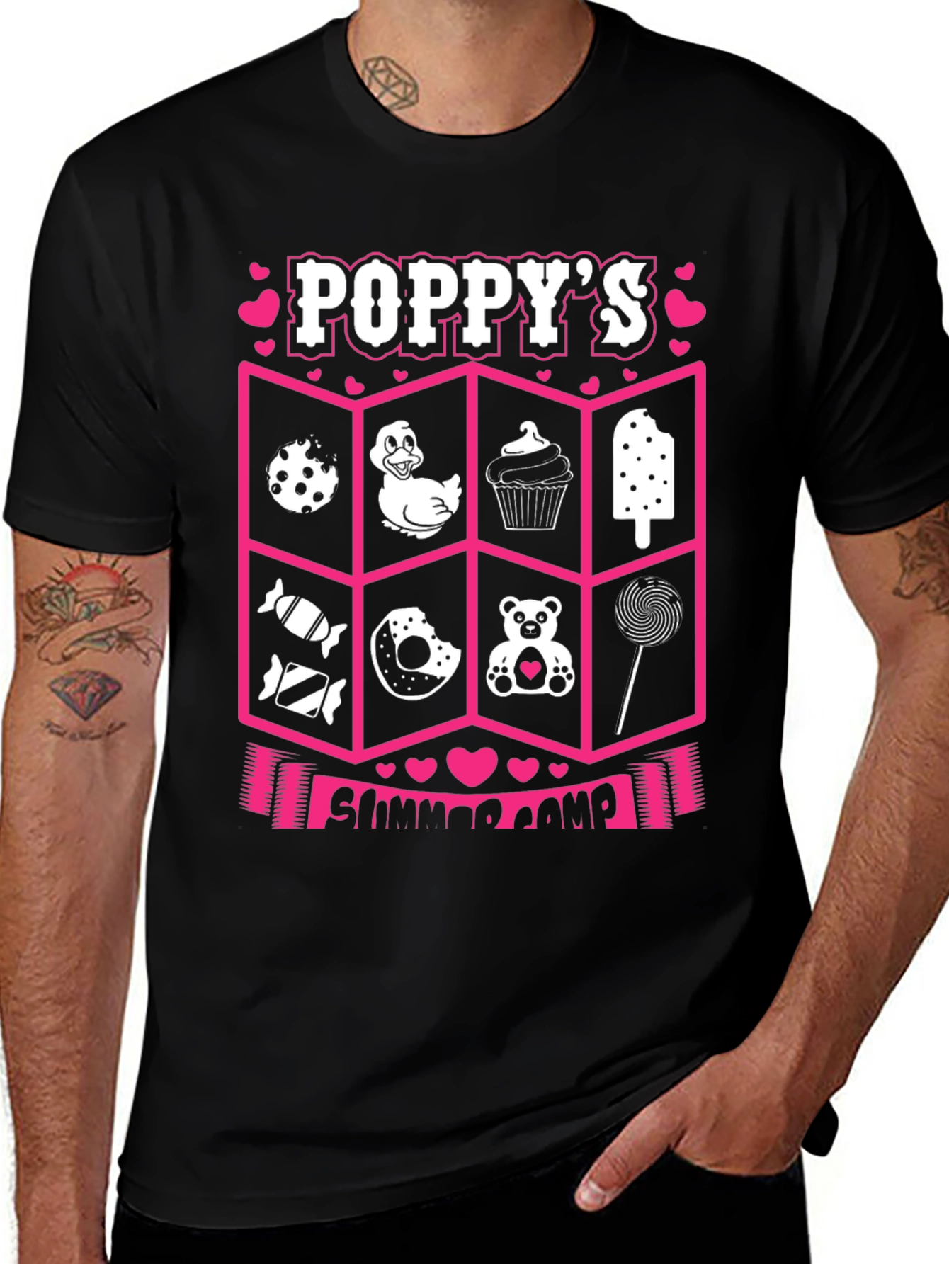 Poppys Summer Camp Graphic Tee