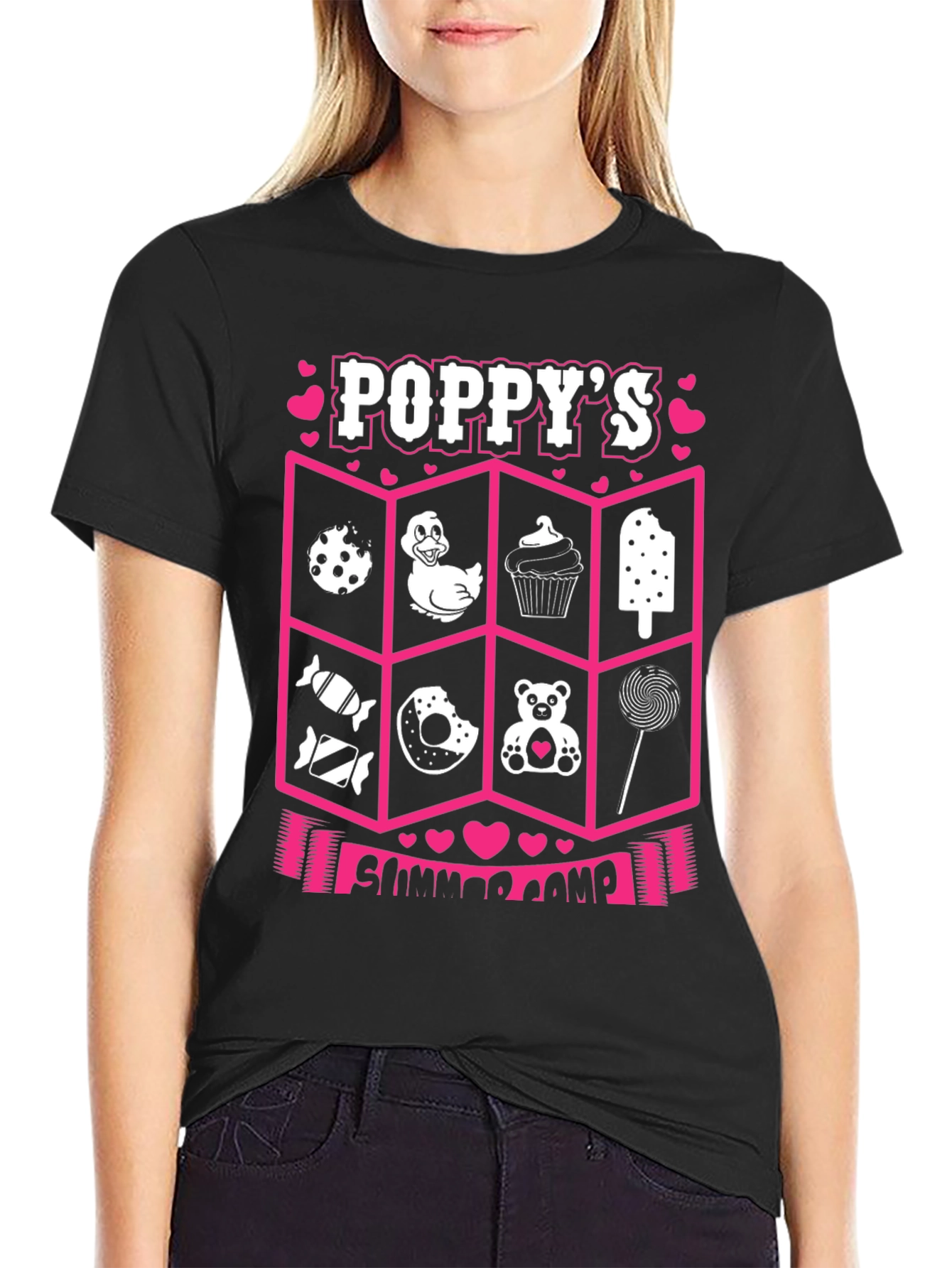 Poppys Summer Camp Graphic Tee