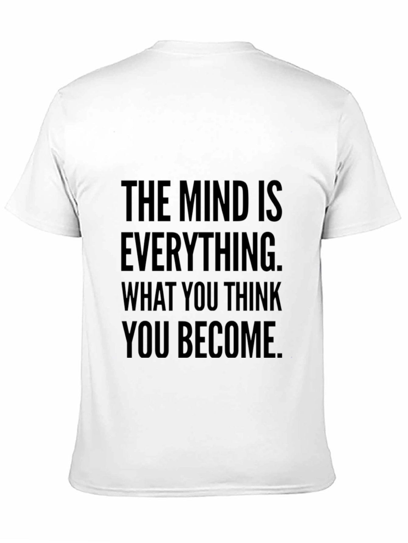 Mind is Everything Black Graphic Tee