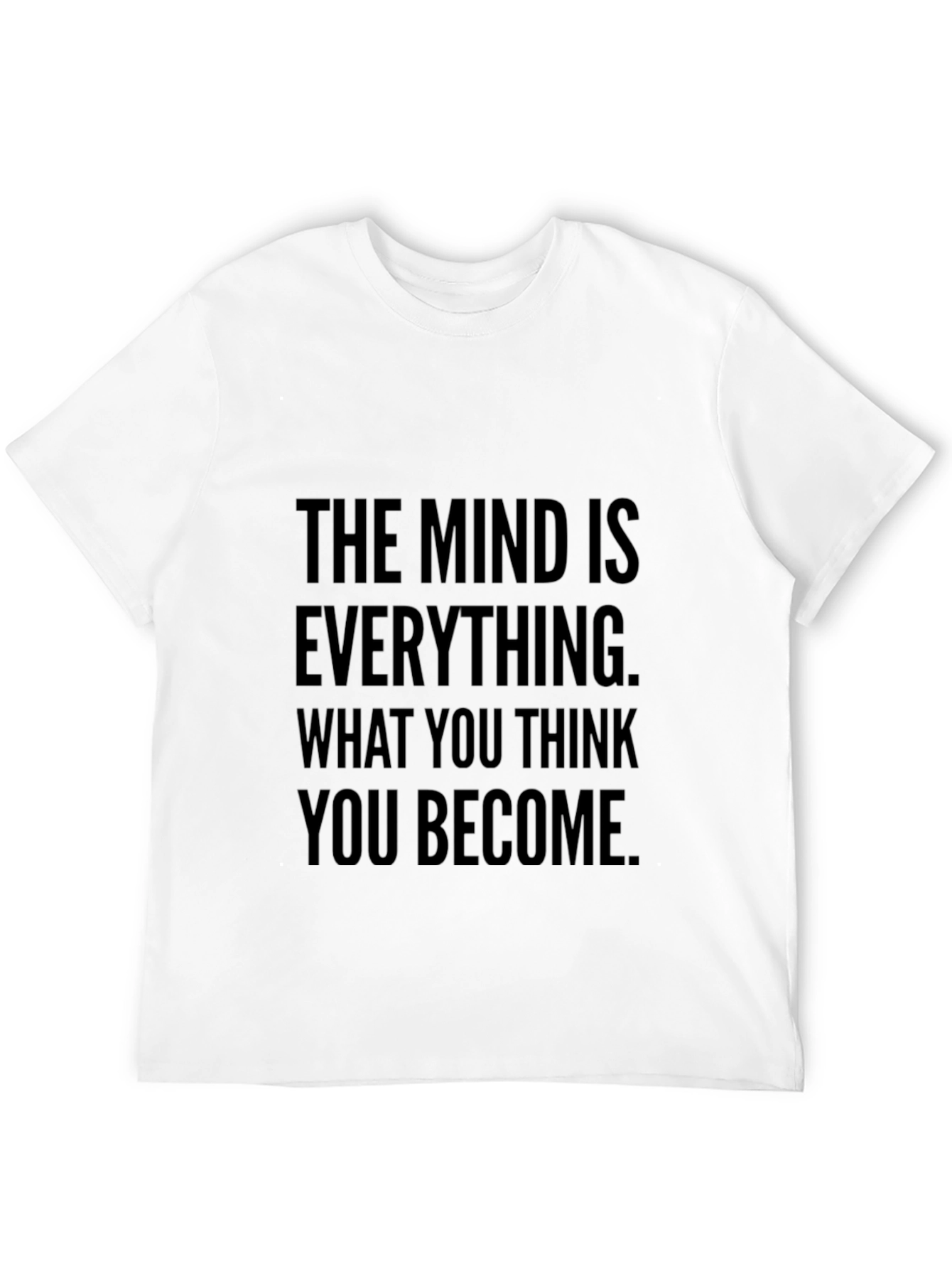 Mind is Everything Black Graphic Tee