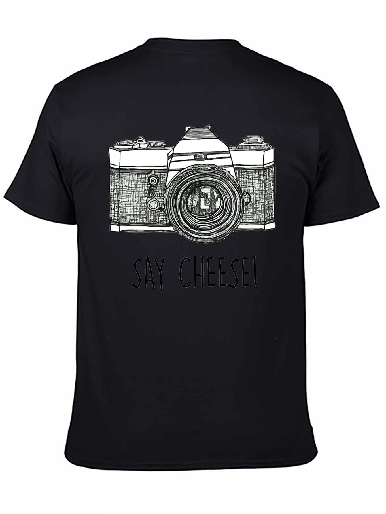 Say Cheese Camera Graphic Tee