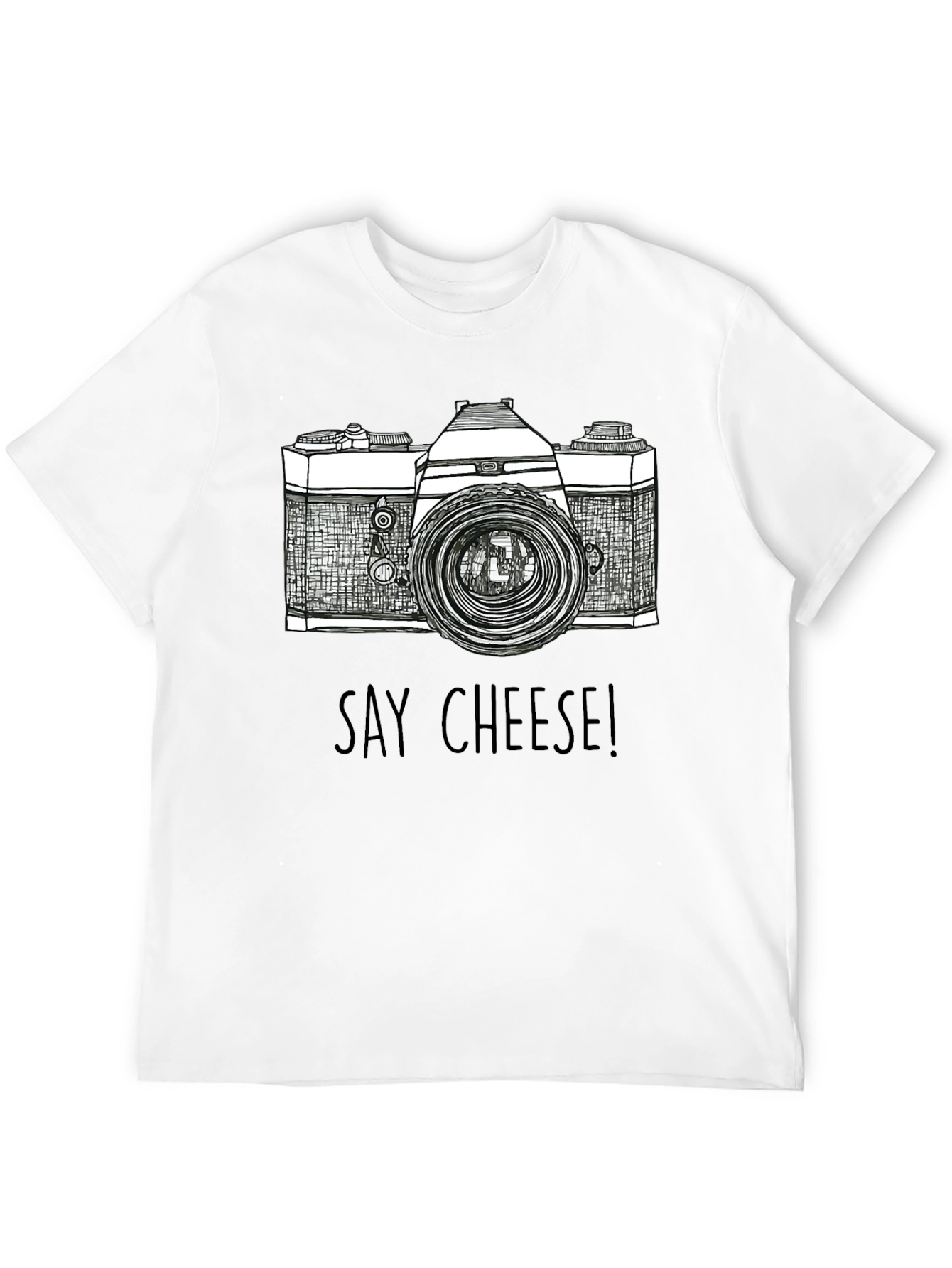Say Cheese Camera Graphic Tee