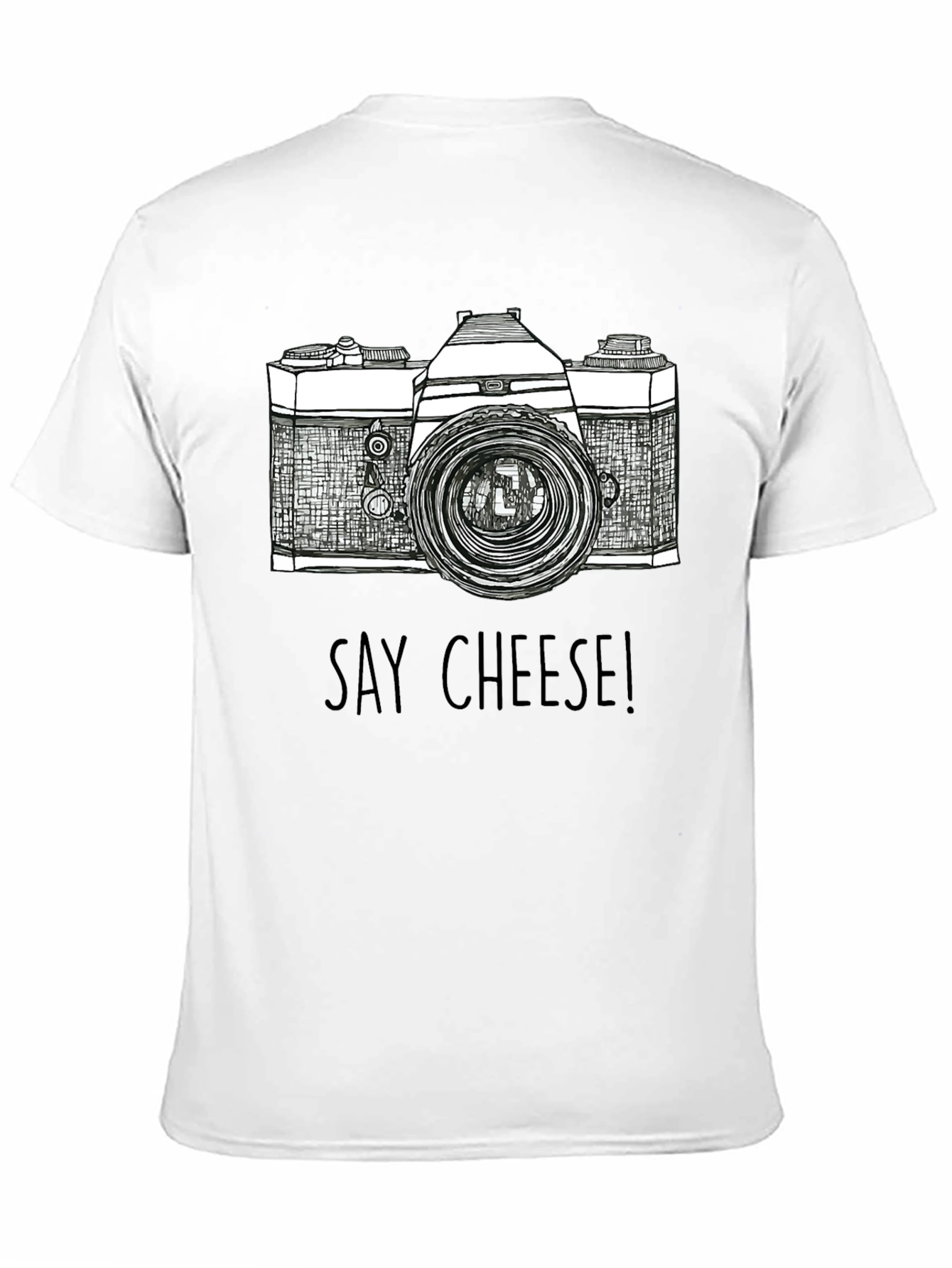 Say Cheese Camera Graphic Tee