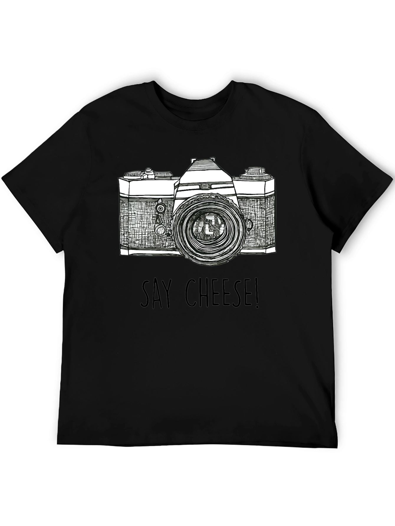 Say Cheese Camera Graphic Tee