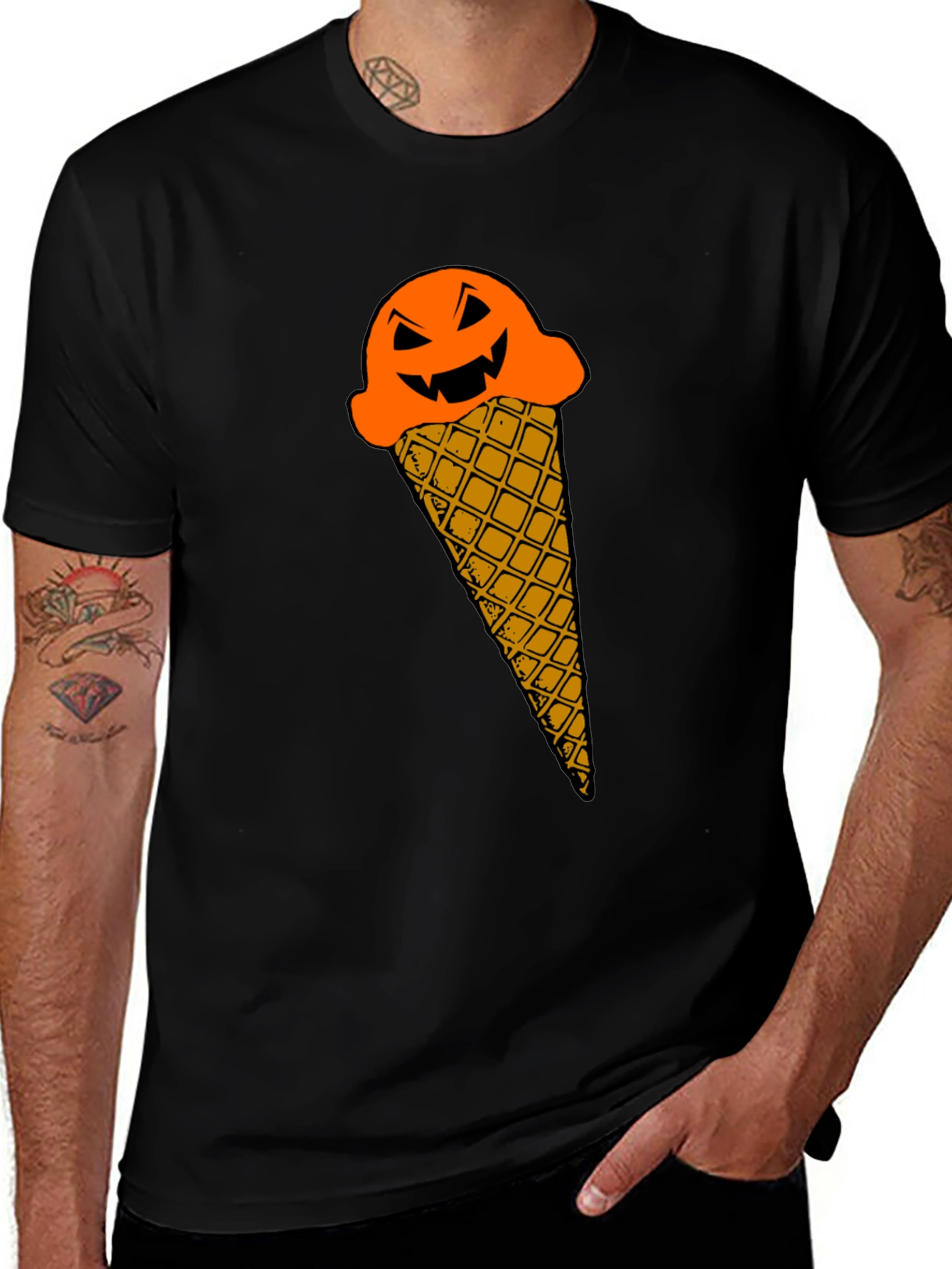 Halloween Ice Cream Cone T-Shirt