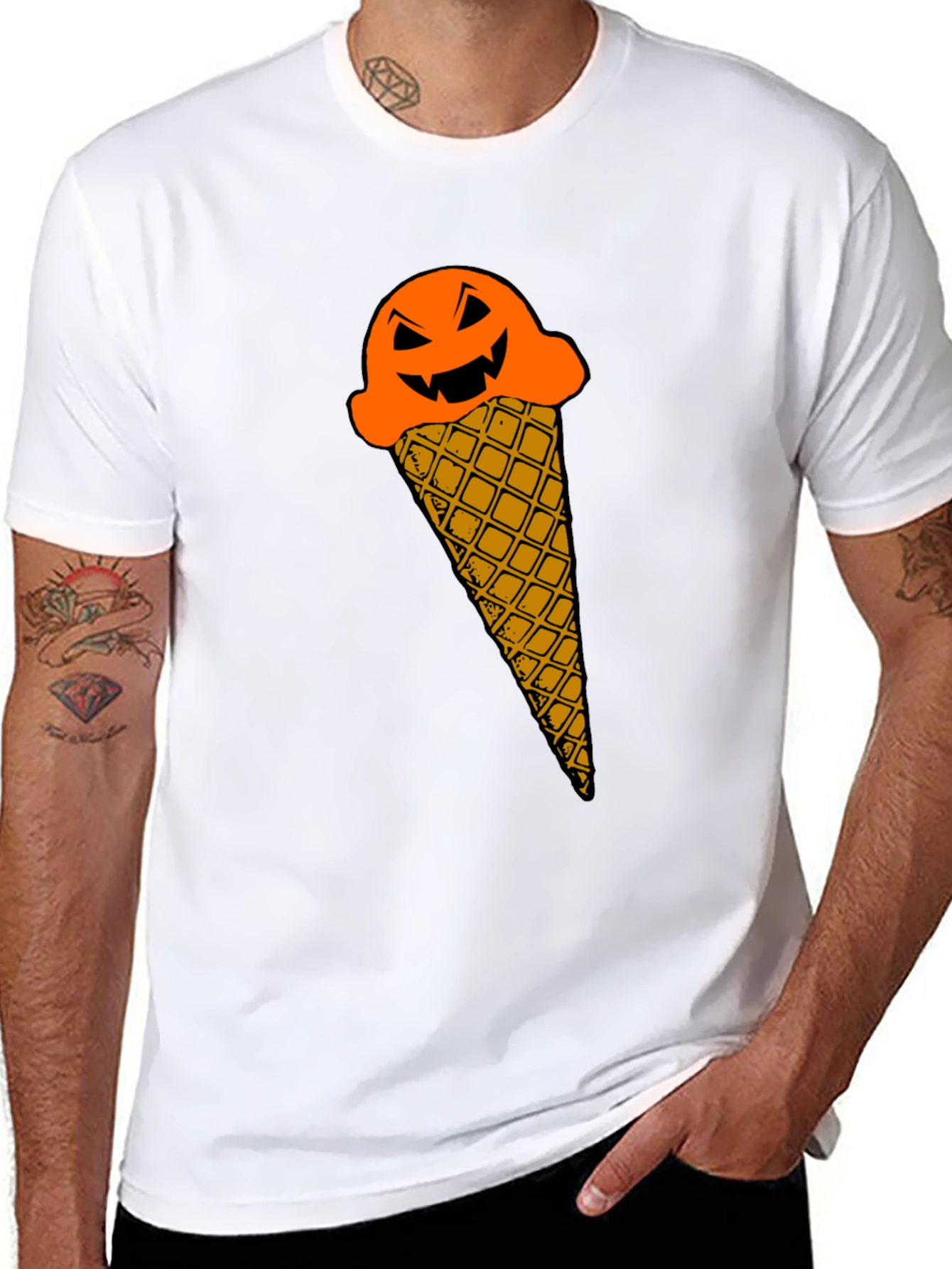 Halloween Ice Cream Cone T-Shirt
