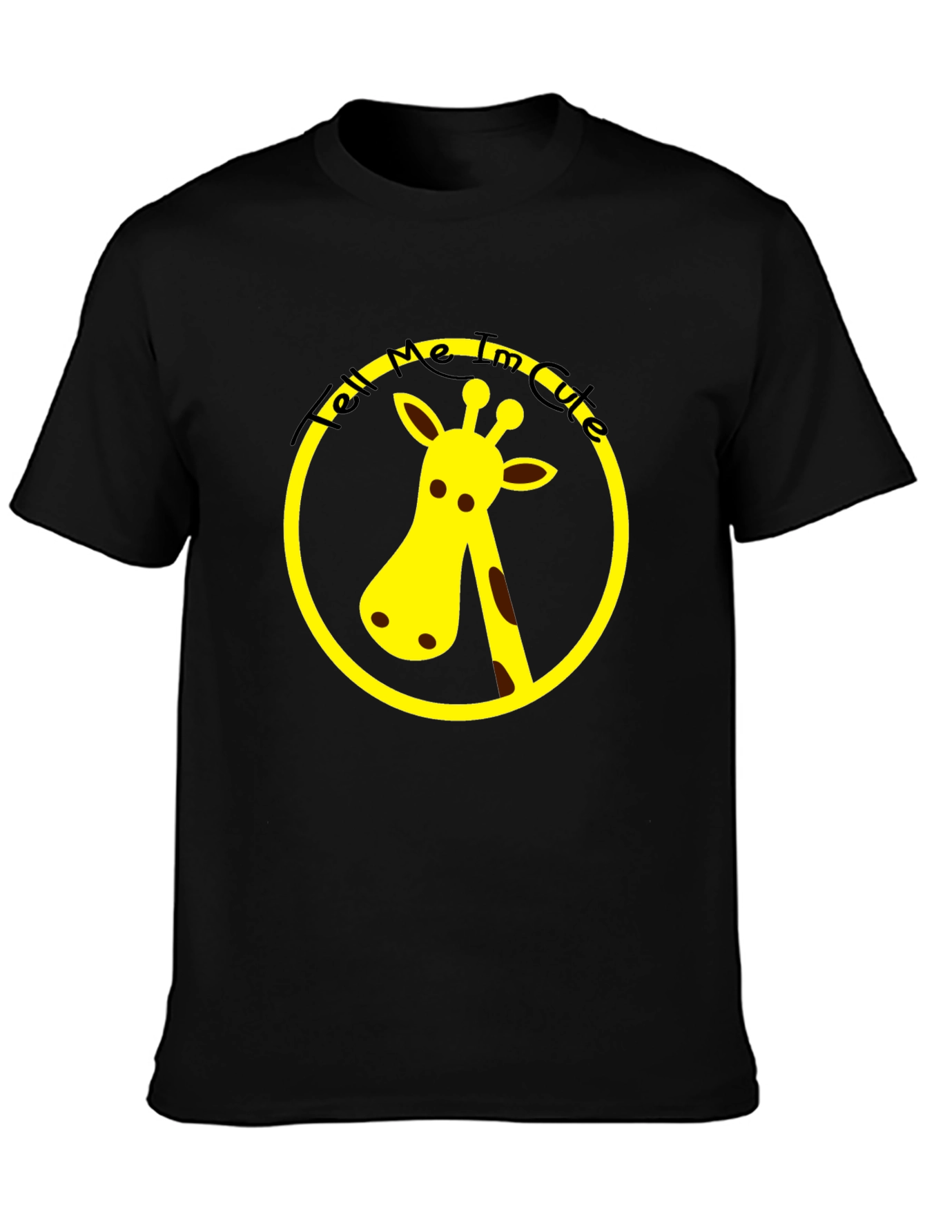 Cute Giraffe T-Shirt - Tell Me Im Cute!