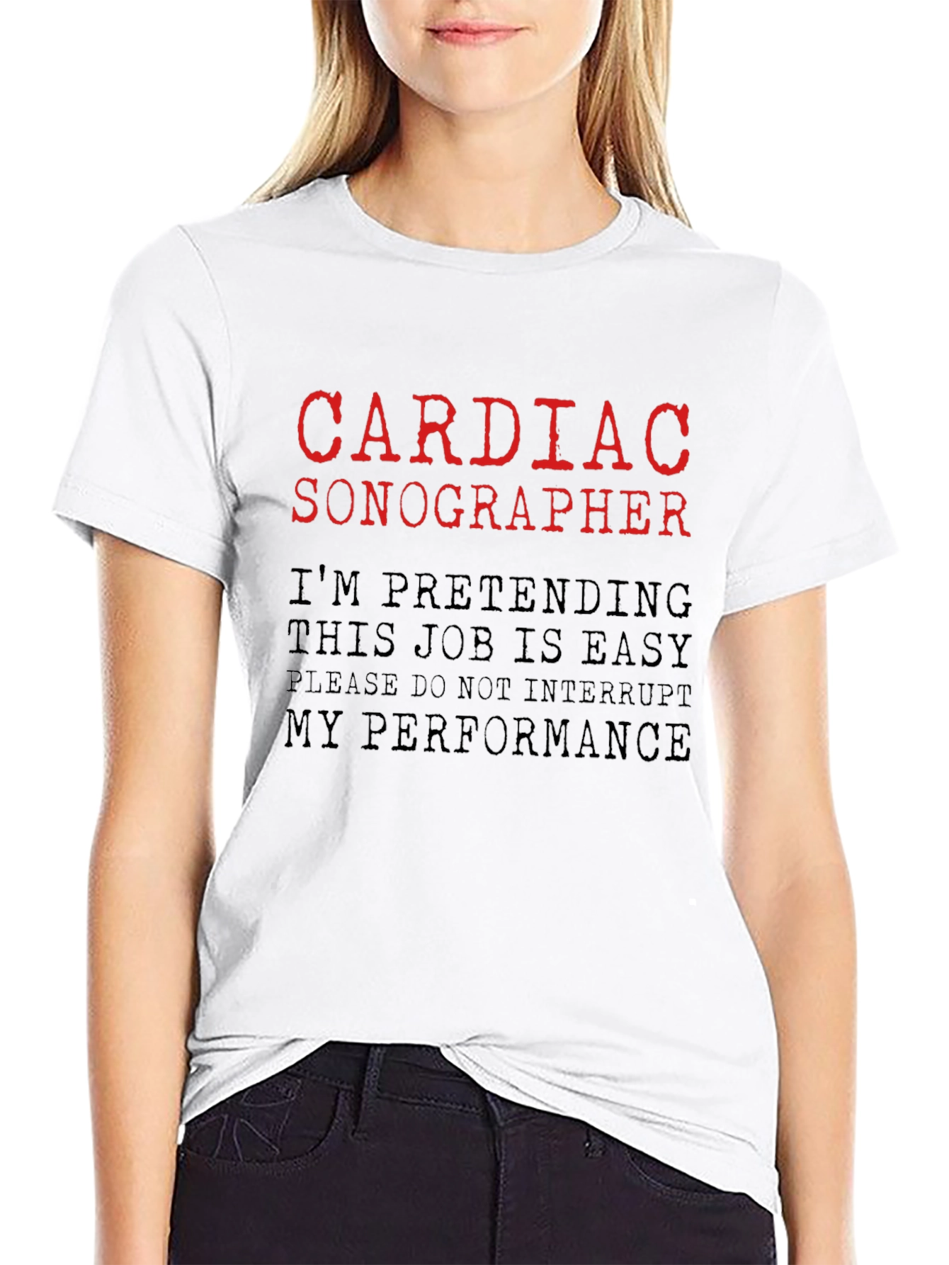 Cardiac Sonographer Funny T-Shirt