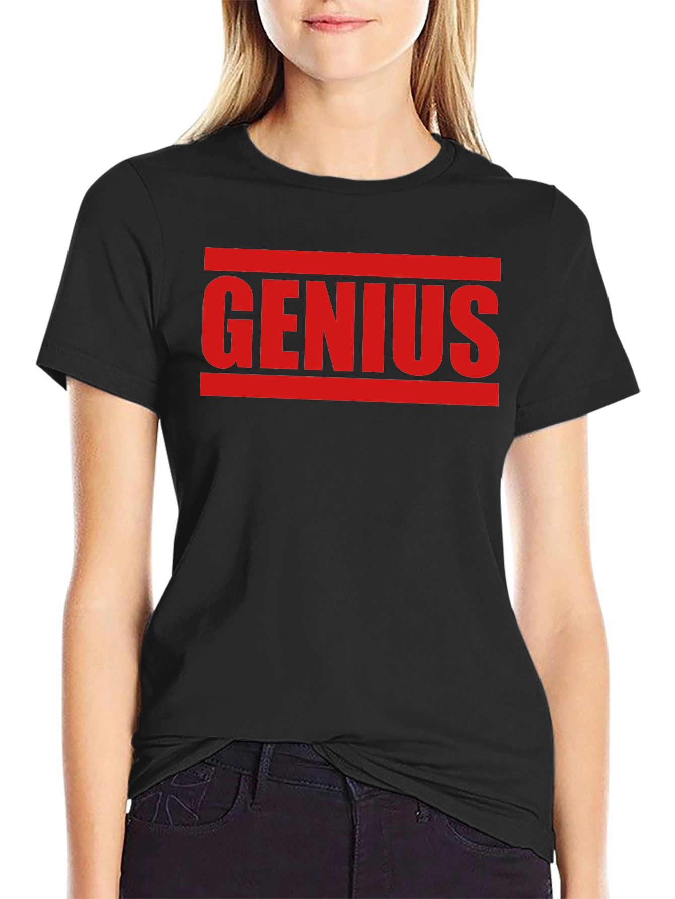 Genius Graphic Tee - Bold Statement T-Shirt