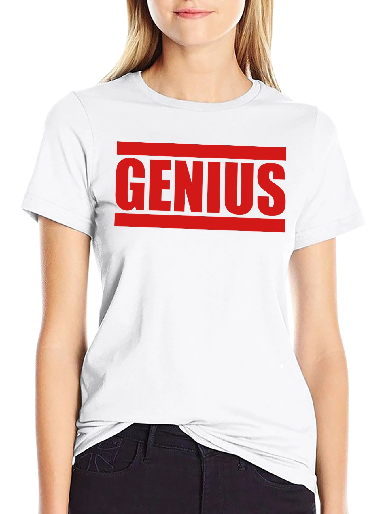 Genius Graphic Tee - Bold Statement T-Shirt