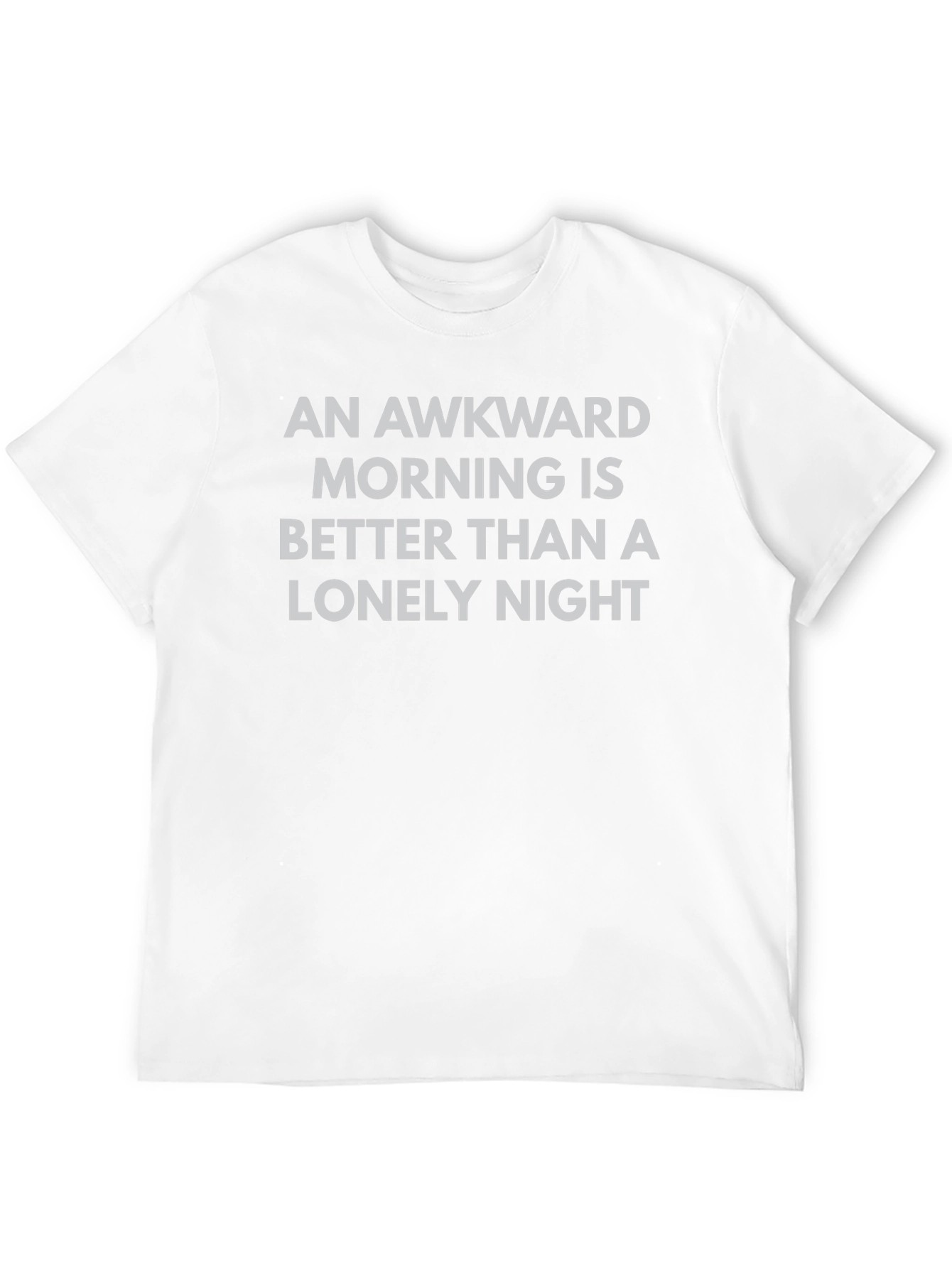 Awkward Morning T-Shirt - Funny Slogan Tee