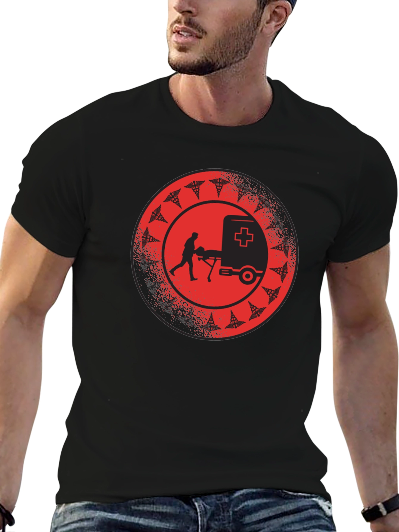 Emergency Medical Services Graphic T-Shirt