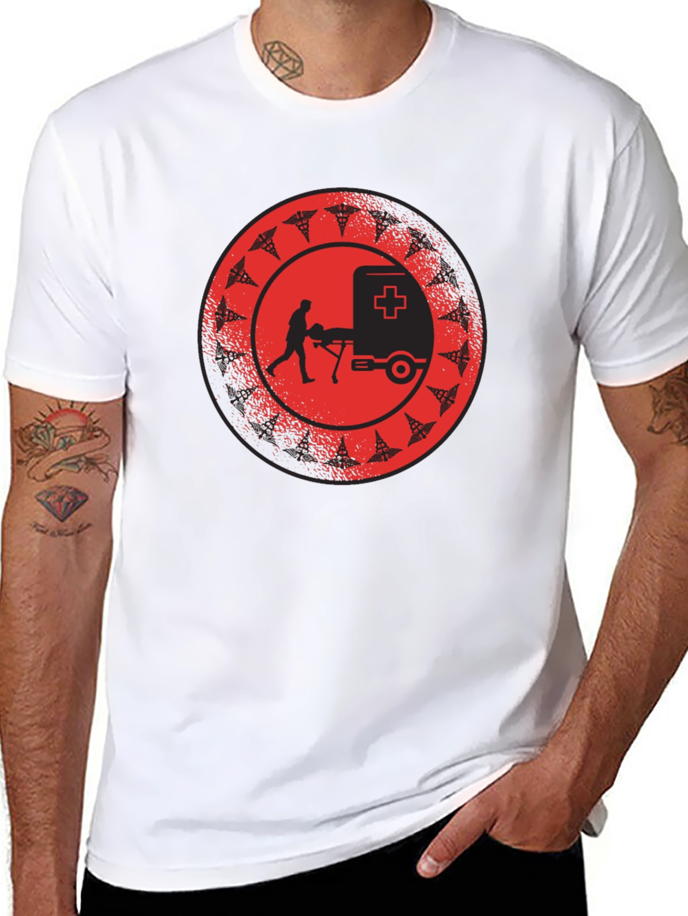 Emergency Medical Services Graphic T-Shirt