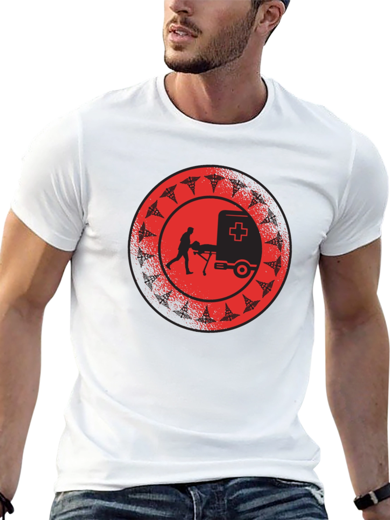 Emergency Medical Services Graphic T-Shirt