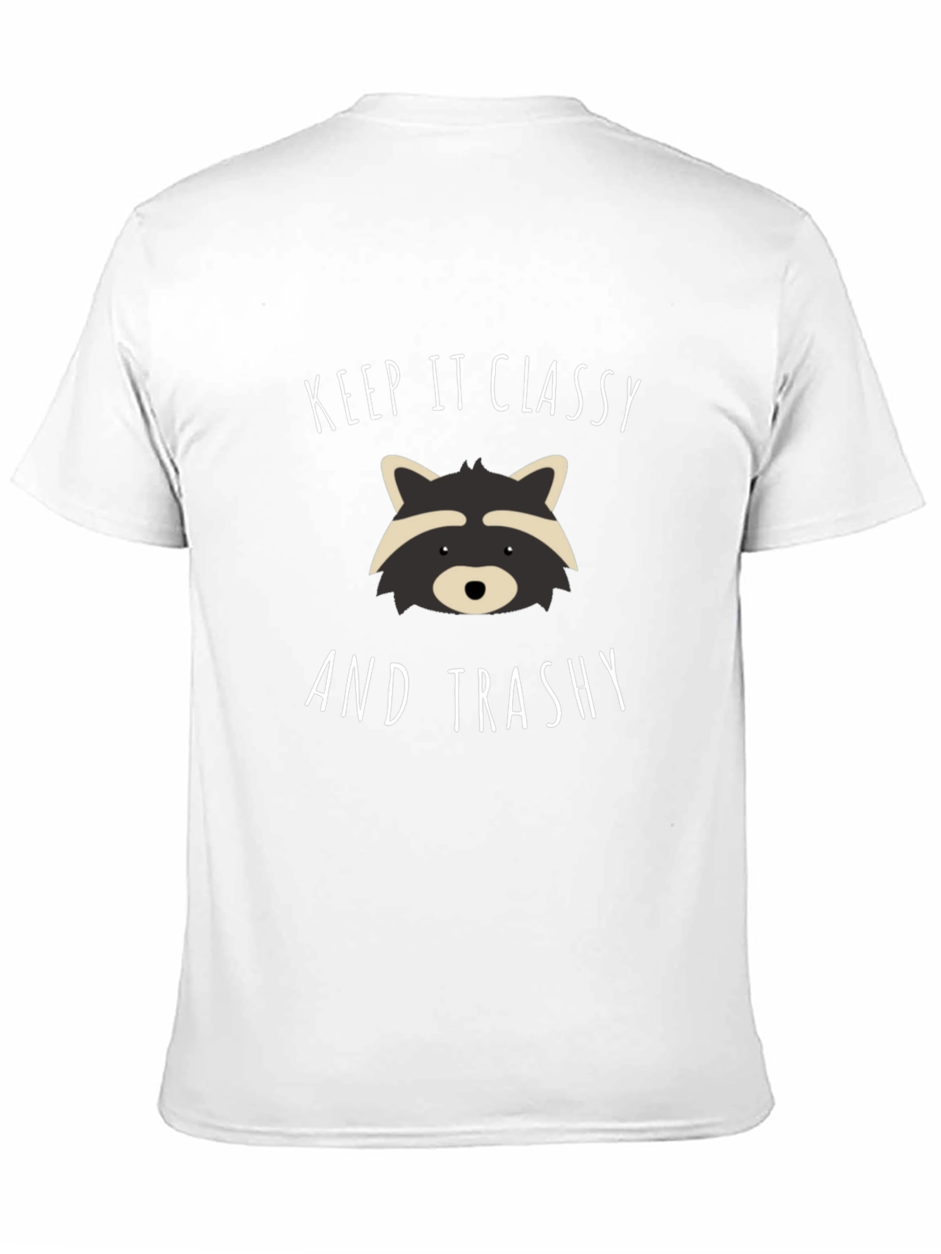 Keep It Classy & Trashy Raccoon Graphic Tee