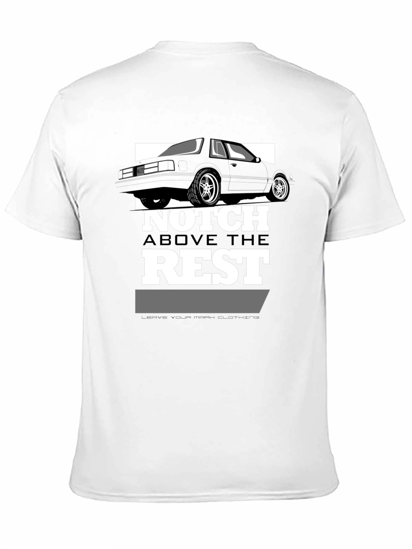 Notch Above the Rest Graphic Tee - Black