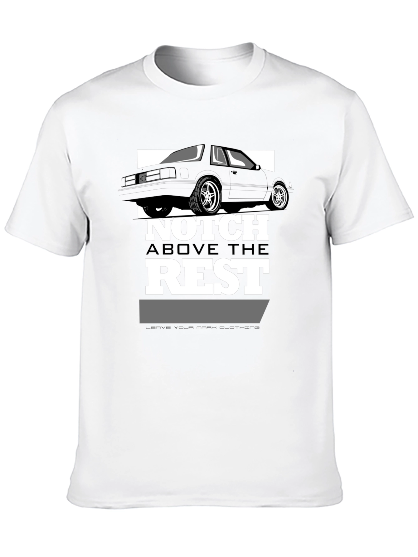 Notch Above the Rest Graphic Tee - Black