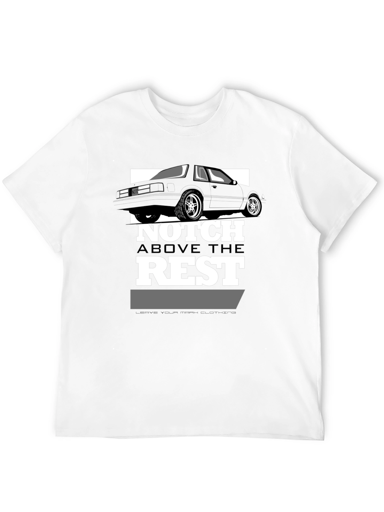 Notch Above the Rest Graphic Tee - Black
