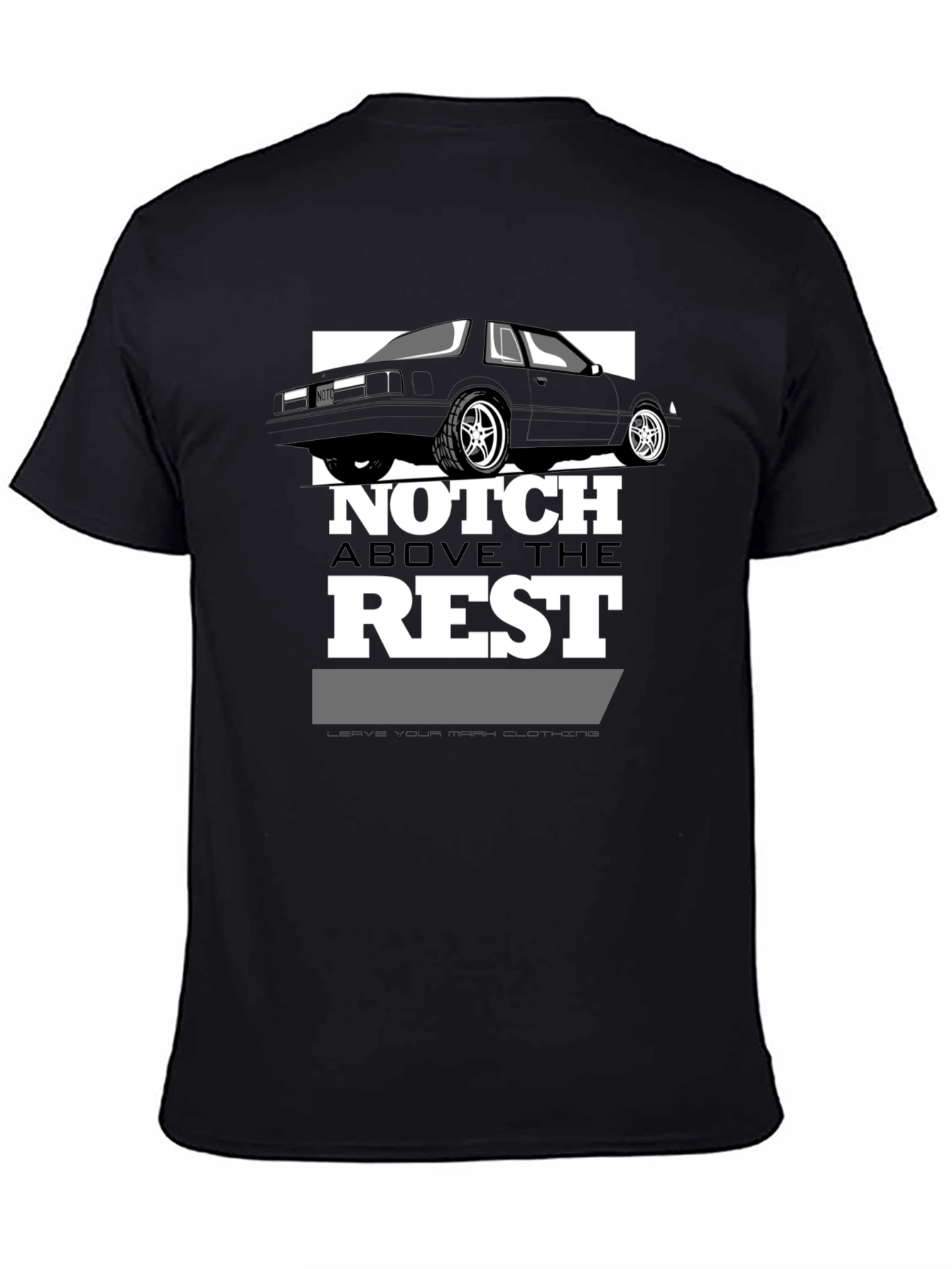 Notch Above the Rest Graphic Tee - Black
