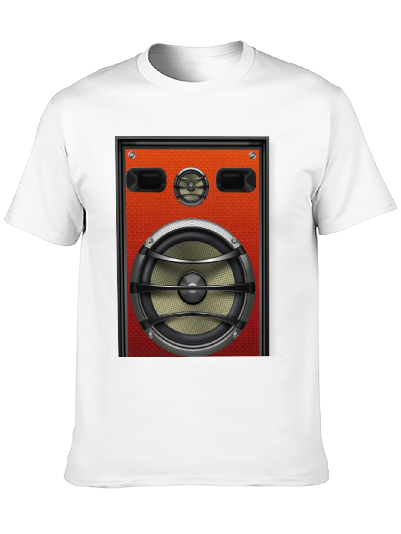 Speaker Graphic T-Shirt - Bold Audio Style